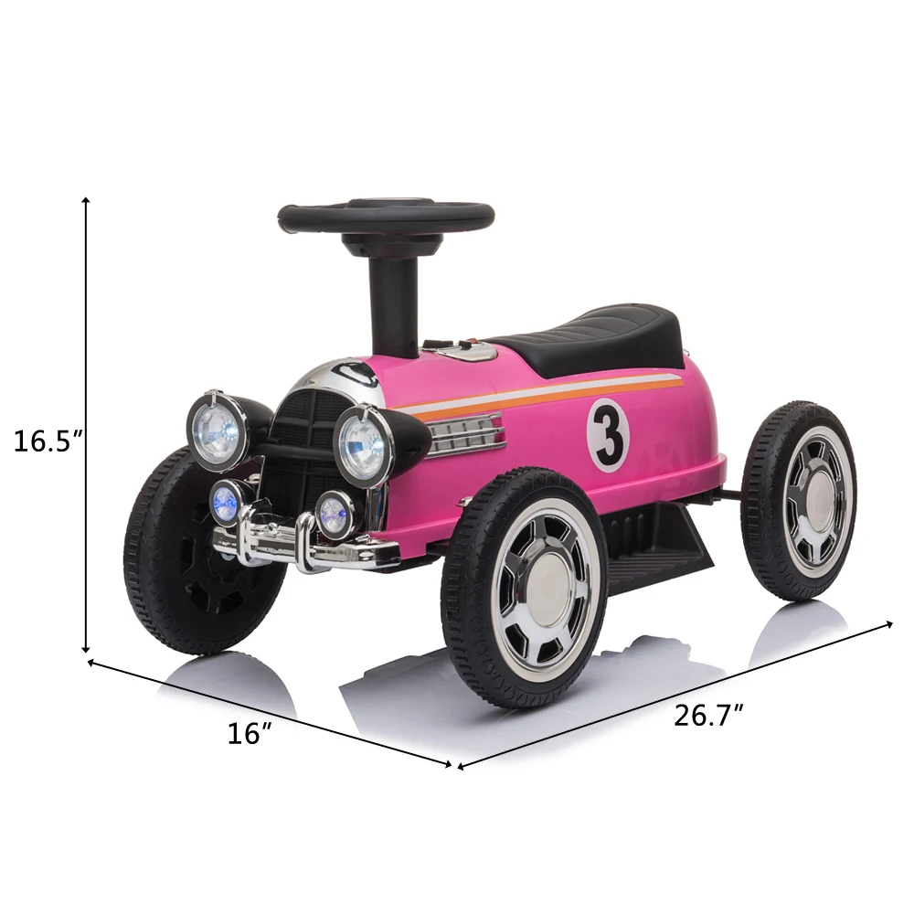3-5KM/H 3-7 Year Old Child Indoor & Outdoor 6V Kids Electric Ride On Car With Music Player LED Lights Kids Driving On Toy Car
3-5KM/H 3-7 Year Old Child Indoor & Outdoor 6V Kids Electric Ride On Car With Music Player LED Lights Kids Driving On Toy Car
