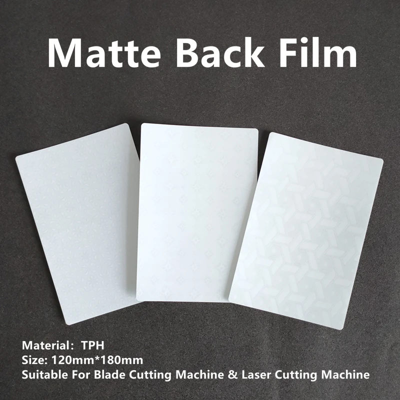 50PCS Matte Back Film For Blade Cutting Machine Universal Film Decorative Cover For All Mobile Phone Sticker Curved Fit 
50PCS Matte Back Film For Blade Cutting Machine Universal Film Decorative Cover For All Mobile Phone Sticker Curved Fit