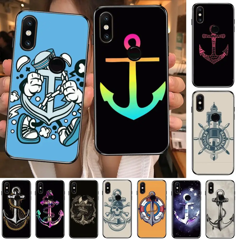 Marine sailor anchor Phone Case For xiaomi M2 C3 X3 F2 Lite NFC 6 5 x Poco k30 Pro Anime Black Cover Silicone Back Pretty
Marine sailor anchor Phone Case For xiaomi M2 C3 X3 F2 Lite NFC 6 5 x Poco k30 Pro Anime Black Cover Silicone Back Pretty