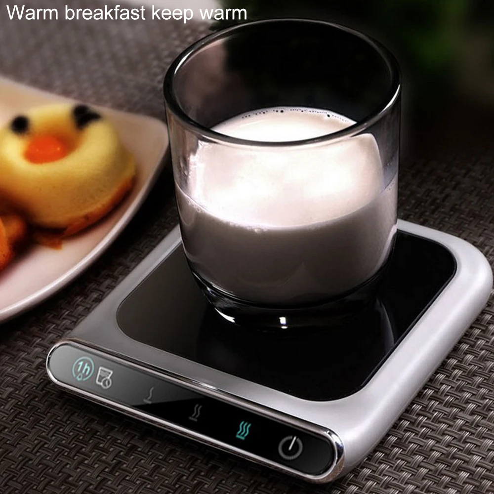 70 90 110℃ 3 Gear offee Mug Warmer Cup Heater Smart Thermostatic Hot Tea Makers Heating Coaster Desktop Heater for Coffee Milk
70 90 110℃ 3 Gear offee Mug Warmer Cup Heater Smart Thermostatic Hot Tea Makers Heating Coaster Desktop Heater for Coffee Milk
