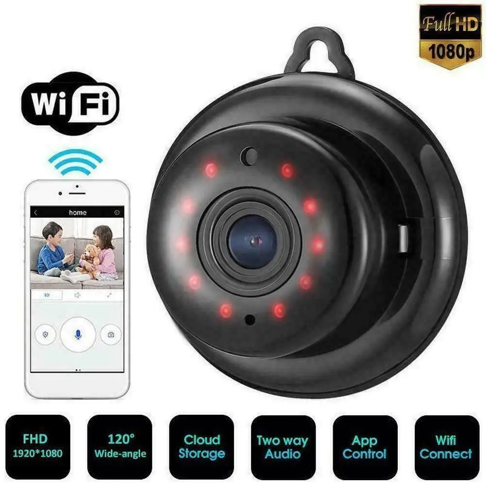 Wi-Fi, Камера 1080P Мини проектор для домашнего безопасности Камера умный монитор ребенка IP Камера CCTV инфракрасные лучи для определения движени...
Wi-Fi, Камера 1080P Мини проектор для домашнего безопасности Камера умный монитор ребенка IP Камера CCTV инфракрасные лучи для определения движени...
