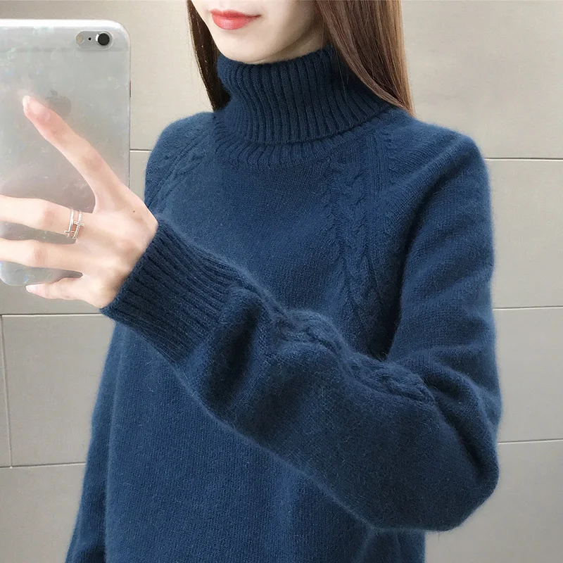 Fall 2021 Women Clothing Women Sweater Pullover Female Knitting Sweaters Skinny Tops Loose Elegant Knitted Outerwear Thick Slim
Fall 2021 Women Clothing Women Sweater Pullover Female Knitting Sweaters Skinny Tops Loose Elegant Knitted Outerwear Thick Slim