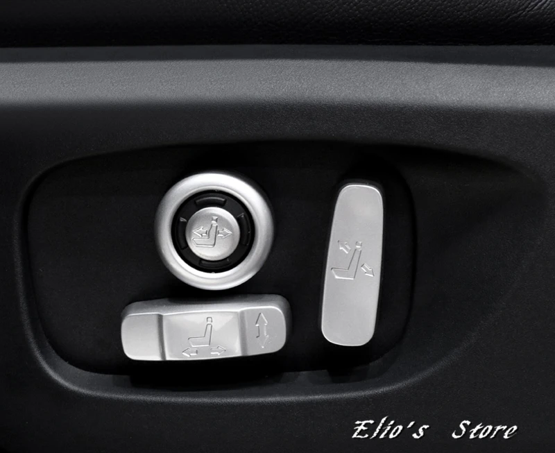 Car Styling 8PCS ABS Plastic Interior Car Seat Adjustment Cover Trim For Range Rover Evoque L551 2019 2020 
Car Styling 8PCS ABS Plastic Interior Car Seat Adjustment Cover Trim For Range Rover Evoque L551 2019 2020