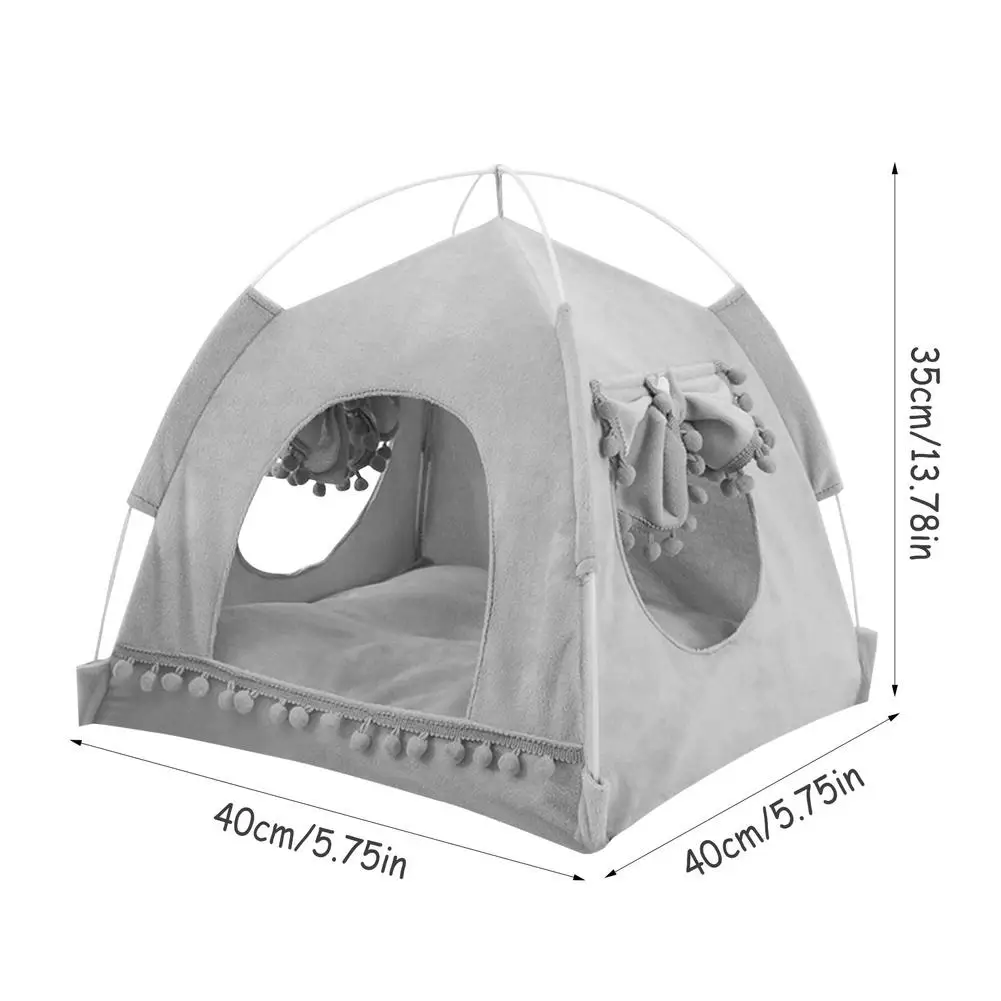 Pets Tent with Breathable Window Detachable Washable Folding comfort in summer cat bed Puppy Kennel Pet Accessories
Pets Tent with Breathable Window Detachable Washable Folding comfort in summer cat bed Puppy Kennel Pet Accessories