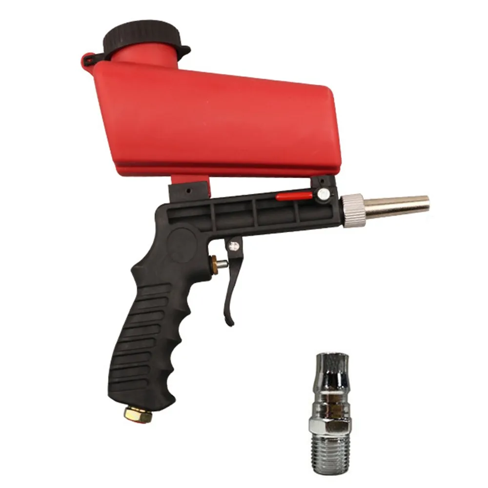 Handheld Pneumatic Blasting Machine 90psi Portable Sandblaster Sand Tool For Metal Corners Spray Polishing Detail Dressing
Handheld Pneumatic Blasting Machine 90psi Portable Sandblaster Sand Tool For Metal Corners Spray Polishing Detail Dressing