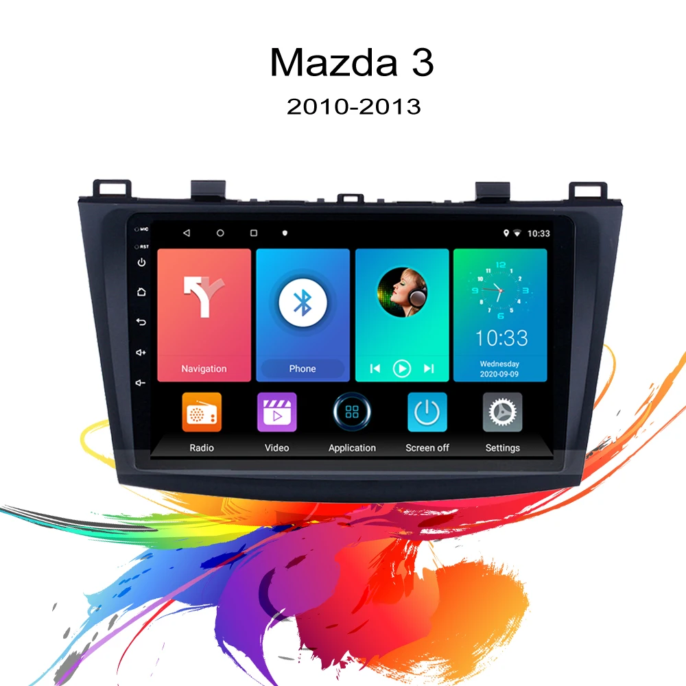 2din Android Quad-Core Car Stereo Radio Multimedia Player for Mazda 3 2010- 2013 GPS Navigation Bluetooth WIFI Head Unit
2din Android Quad-Core Car Stereo Radio Multimedia Player for Mazda 3 2010- 2013 GPS Navigation Bluetooth WIFI Head Unit