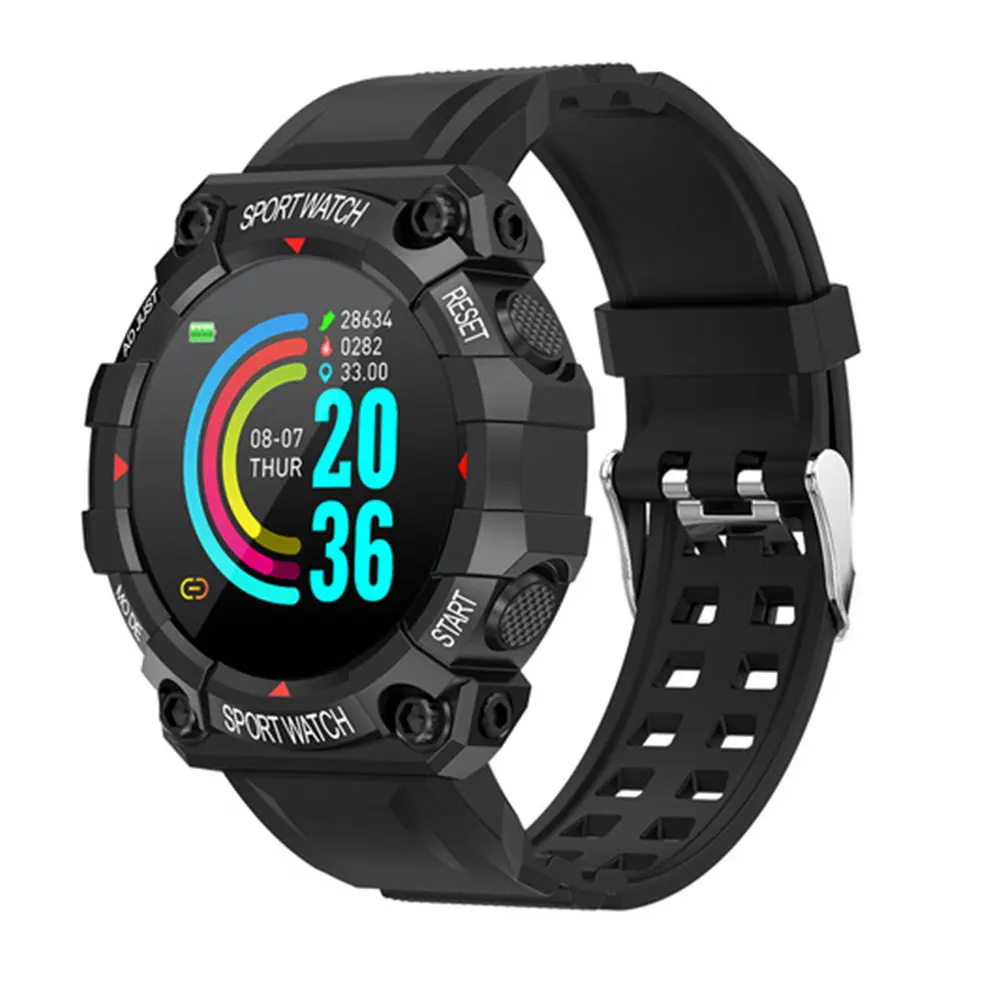 New FD68 1.3 Inch Color Screen Smart Bracelet Waterproof Heart Rate Blood Pressure Sports Pedometer Touch Control Smart Watch
New FD68 1.3 Inch Color Screen Smart Bracelet Waterproof Heart Rate Blood Pressure Sports Pedometer Touch Control Smart Watch