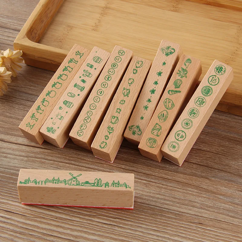 12Packs Wholesale Wooden seal long stamp cartoon hand account student creative material handmade stamp Square Butterfly animal
12Packs Wholesale Wooden seal long stamp cartoon hand account student creative material handmade stamp Square Butterfly animal