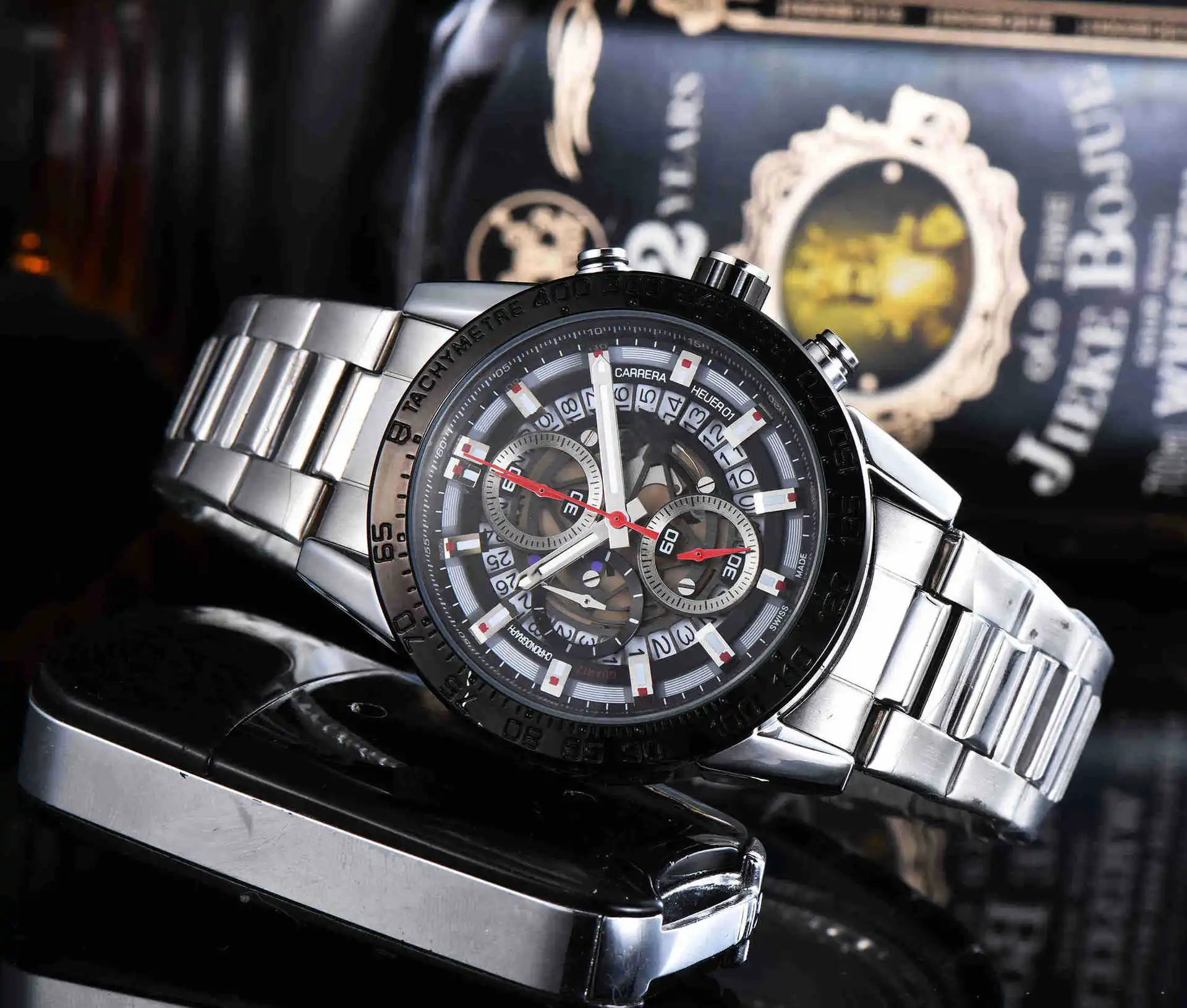 Men's Watch Brand Watch Quartz Watch Men's Watch Fashion Men's Watch Steel Band Watch Casual Watch Calendar Watch Belt Watch
Men's Watch Brand Watch Quartz Watch Men's Watch Fashion Men's Watch Steel Band Watch Casual Watch Calendar Watch Belt Watch