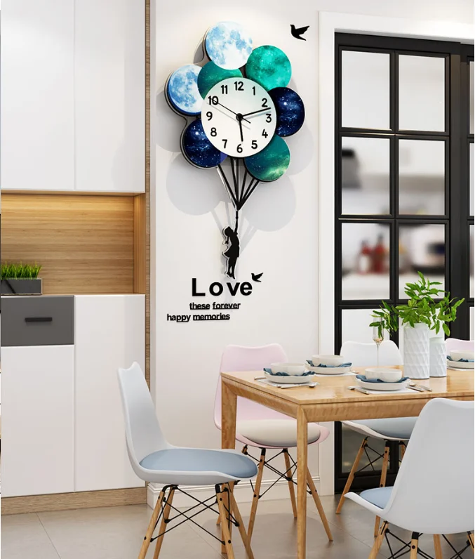 Nordic Creative Art wall Clock Modern Simple Personality Decorative Home Fashion Wall Watch Living Room Decoration
Nordic Creative Art wall Clock Modern Simple Personality Decorative Home Fashion Wall Watch Living Room Decoration