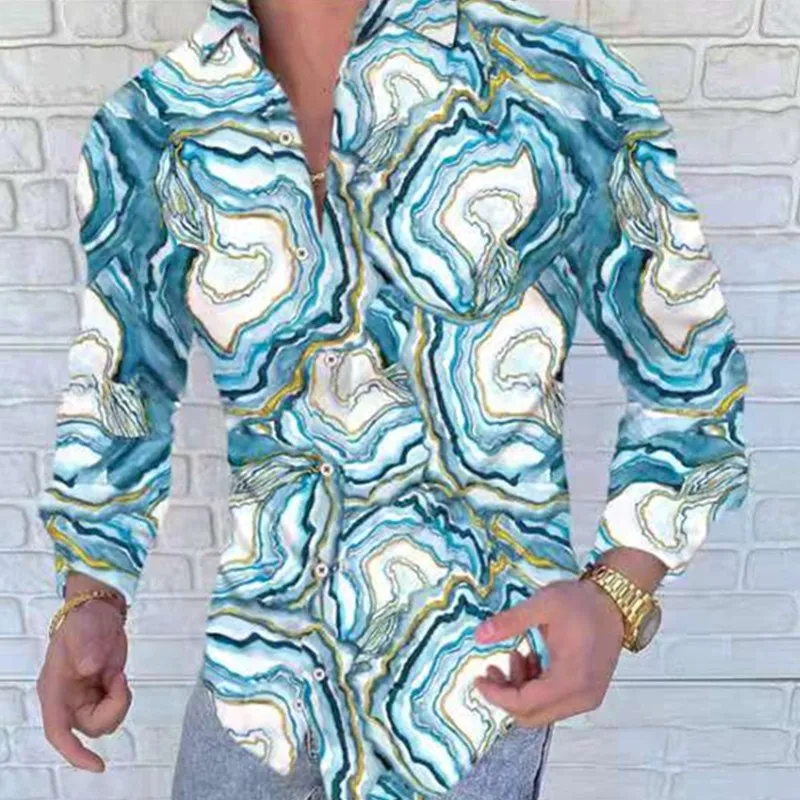 2022Fashion Men‘s Lapel buttons Long Sleeve Hawaiian Shirt Tops Floral Printed Blouse Plus Size Summer Casual Beach Shirts S-3XL
2022Fashion Men‘s Lapel buttons Long Sleeve Hawaiian Shirt Tops Floral Printed Blouse Plus Size Summer Casual Beach Shirts S-3XL