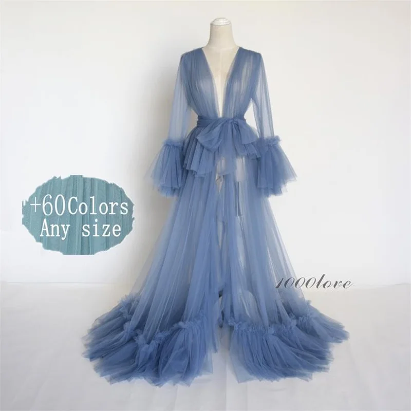 Dust Blue Maternity Dresses V Neck A Line Maternity Gown for Photoshoot Boudoir Lingerie Robe Bathrobe Nightwear Babydoll
Dust Blue Maternity Dresses V Neck A Line Maternity Gown for Photoshoot Boudoir Lingerie Robe Bathrobe Nightwear Babydoll