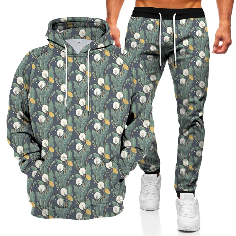 2020 Hot Style Casual men's Sweater + Sweatpants Suit Small Fresh Leaf 3D Printed Hooded Pullover Sweater Hoodie
2020 Hot Style Casual men's Sweater + Sweatpants Suit Small Fresh Leaf 3D Printed Hooded Pullover Sweater Hoodie