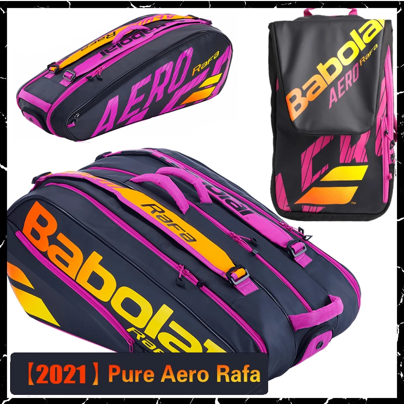 Оригинальный рюкзак RH3/6/12 Pure Aero Rafa, многофункциональная спортивная сумка, сумка для тенниса, сумка для бадминтона
Оригинальный рюкзак RH3/6/12 Pure Aero Rafa, многофункциональная спортивная сумка, сумка для тенниса, сумка для бадминтона