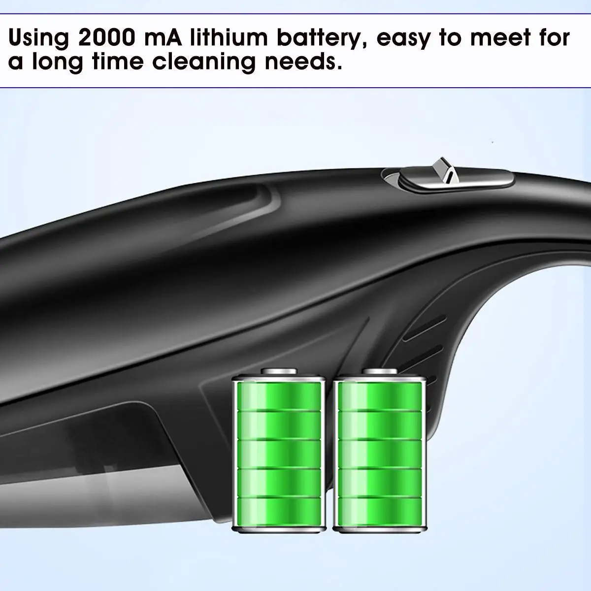 75W 4000pa Vacuum Cleaner Handheld Wireless Multi-function Portable Wet Dry Strong Suction USB Recharge charging Car and Home
75W 4000pa Vacuum Cleaner Handheld Wireless Multi-function Portable Wet Dry Strong Suction USB Recharge charging Car and Home
