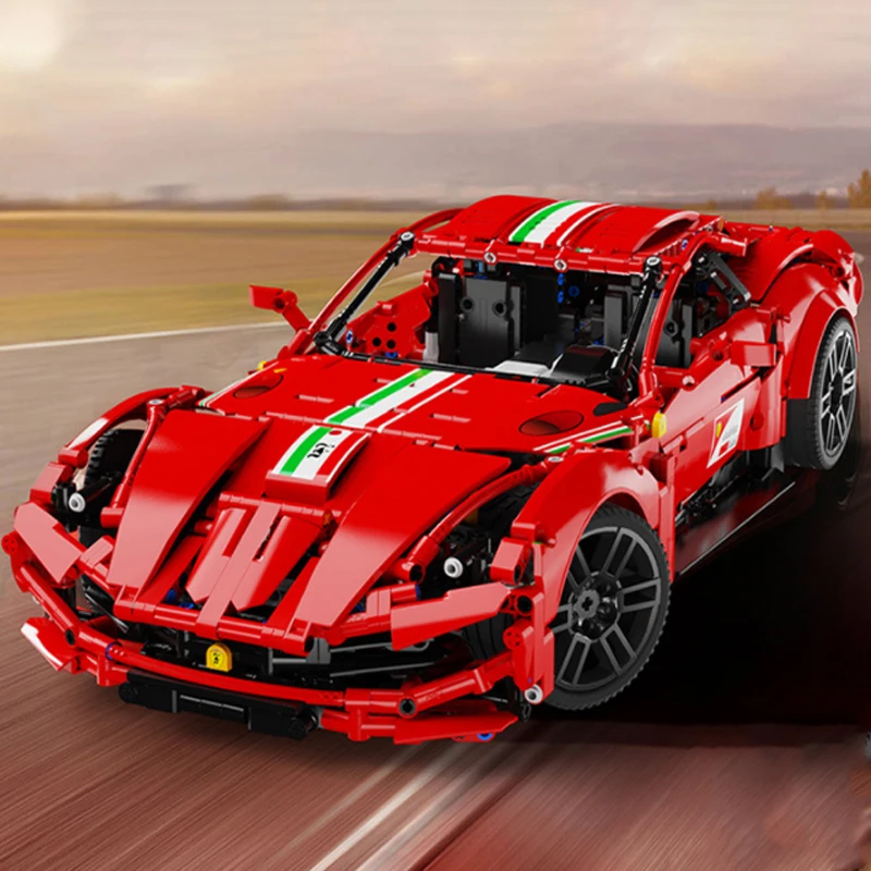 1782 шт. высокотехнологичная модель спортивного автомобиля F12, строительные блоки, эксперт в гоночном спортивном автомобиле, город, скоростно...
1782 шт. высокотехнологичная модель спортивного автомобиля F12, строительные блоки, эксперт в гоночном спортивном автомобиле, город, скоростно...