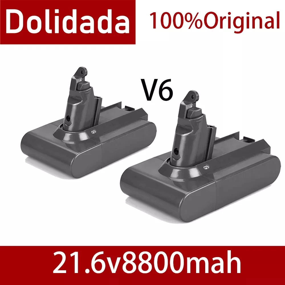2021s 8800mAh 21.6V 6.8Ah Li-ion Battery for Dyson V6 DC58 DC59 DC61 DC62 DC74 SV09 SV07 SV03 965874-02 Vacuum Cleaner Battery
2021s 8800mAh 21.6V 6.8Ah Li-ion Battery for Dyson V6 DC58 DC59 DC61 DC62 DC74 SV09 SV07 SV03 965874-02 Vacuum Cleaner Battery