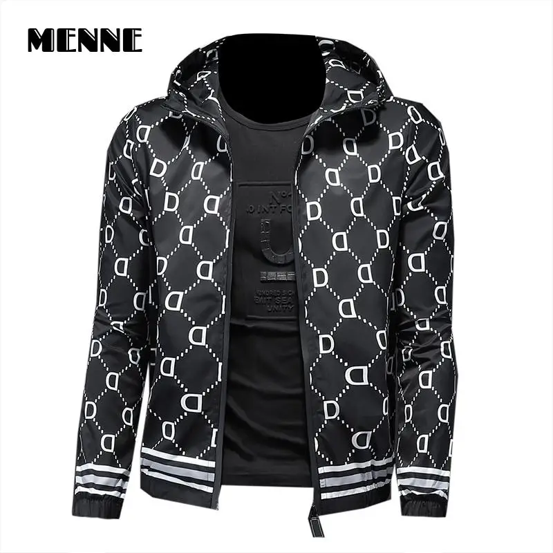 New arrival Male jacket Outwear Men jacket Spring Autumn slim fit hooded zipper letter print Casual jacket men
New arrival Male jacket Outwear Men jacket Spring Autumn slim fit hooded zipper letter print Casual jacket men