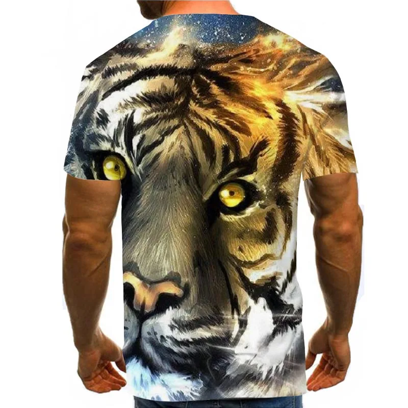 Men's Graphic Shirt Tiger 3D Print US Size T Shirt Unisex Animal Tee Casual Predator Top Novelty Clothing 
Men's Graphic Shirt Tiger 3D Print US Size T Shirt Unisex Animal Tee Casual Predator Top Novelty Clothing