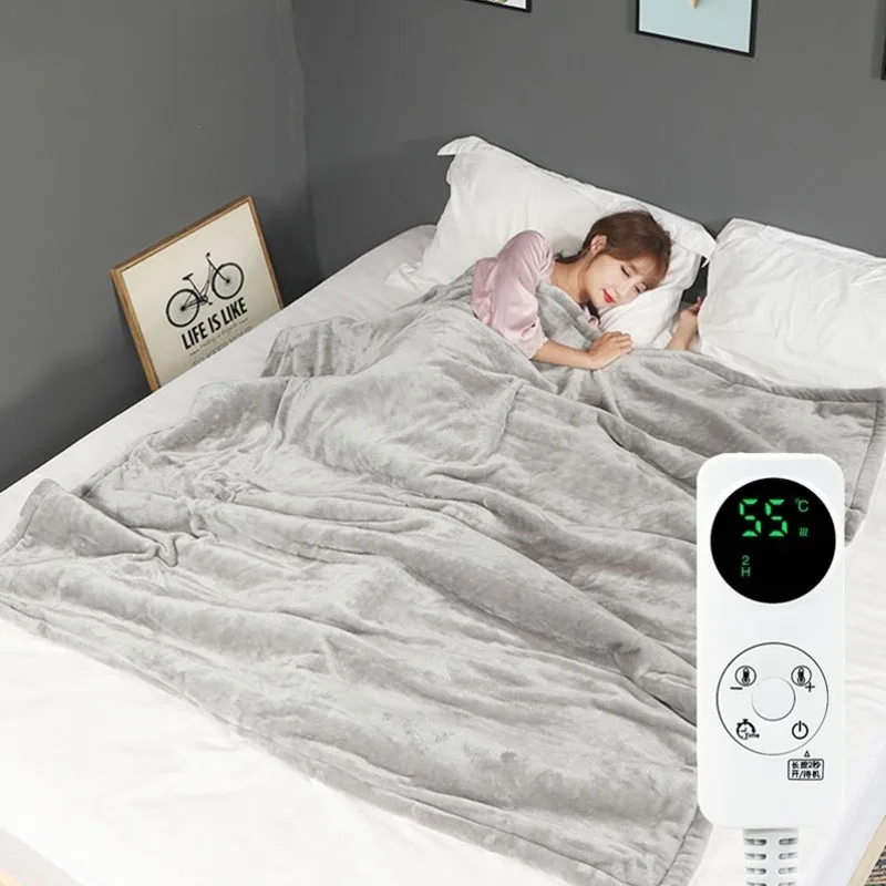 Heater Double Bed Electric Blanket Controller Automatic Cut Off Thermal Heat Carpet Manta Electrica Water Heating Blanket HX50TT
Heater Double Bed Electric Blanket Controller Automatic Cut Off Thermal Heat Carpet Manta Electrica Water Heating Blanket HX50TT
