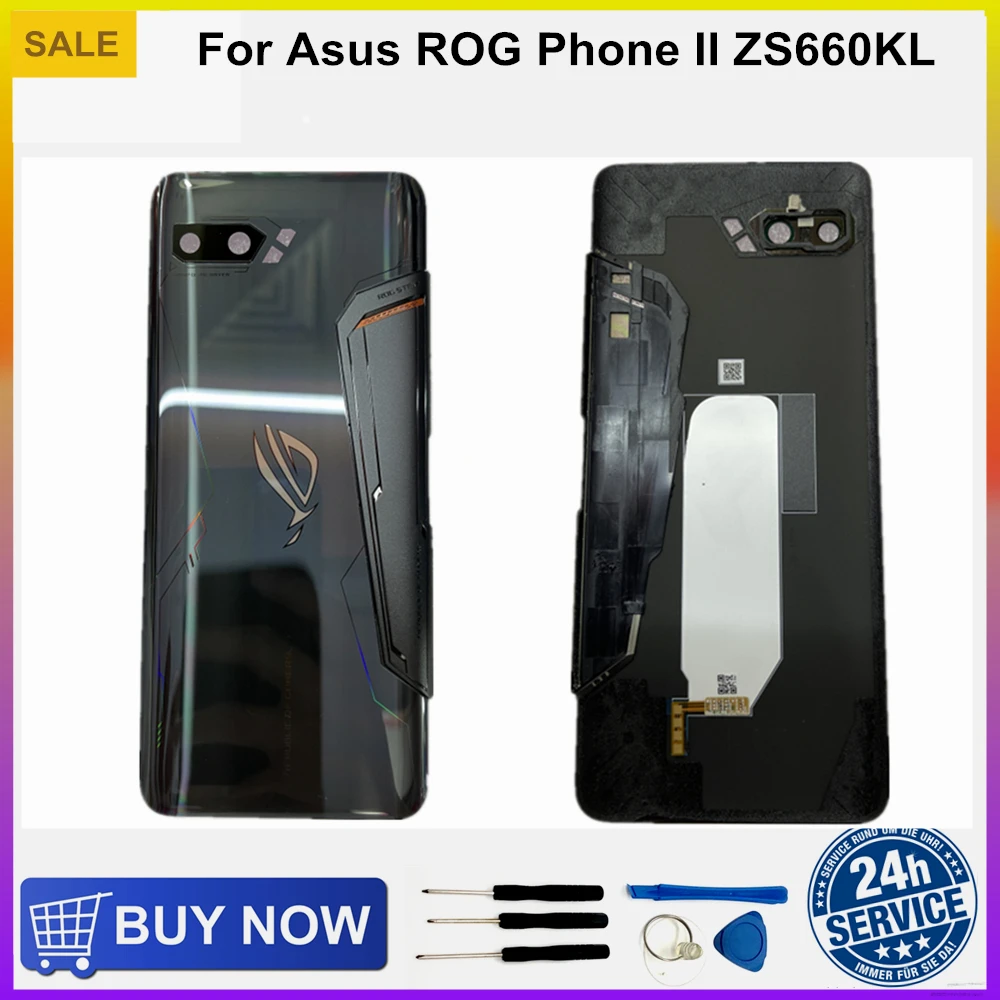 Оригинальный корпус 6,59 дюйма для Asus ROG Phone II 2 ZS660KL I001D I001DA I001DE, 3D стеклянная задняя крышка батарейного отсека + стеклянный объектив
Оригинальный корпус 6,59 дюйма для Asus ROG Phone II 2 ZS660KL I001D I001DA I001DE, 3D стеклянная задняя крышка батарейного отсека + стеклянный объектив