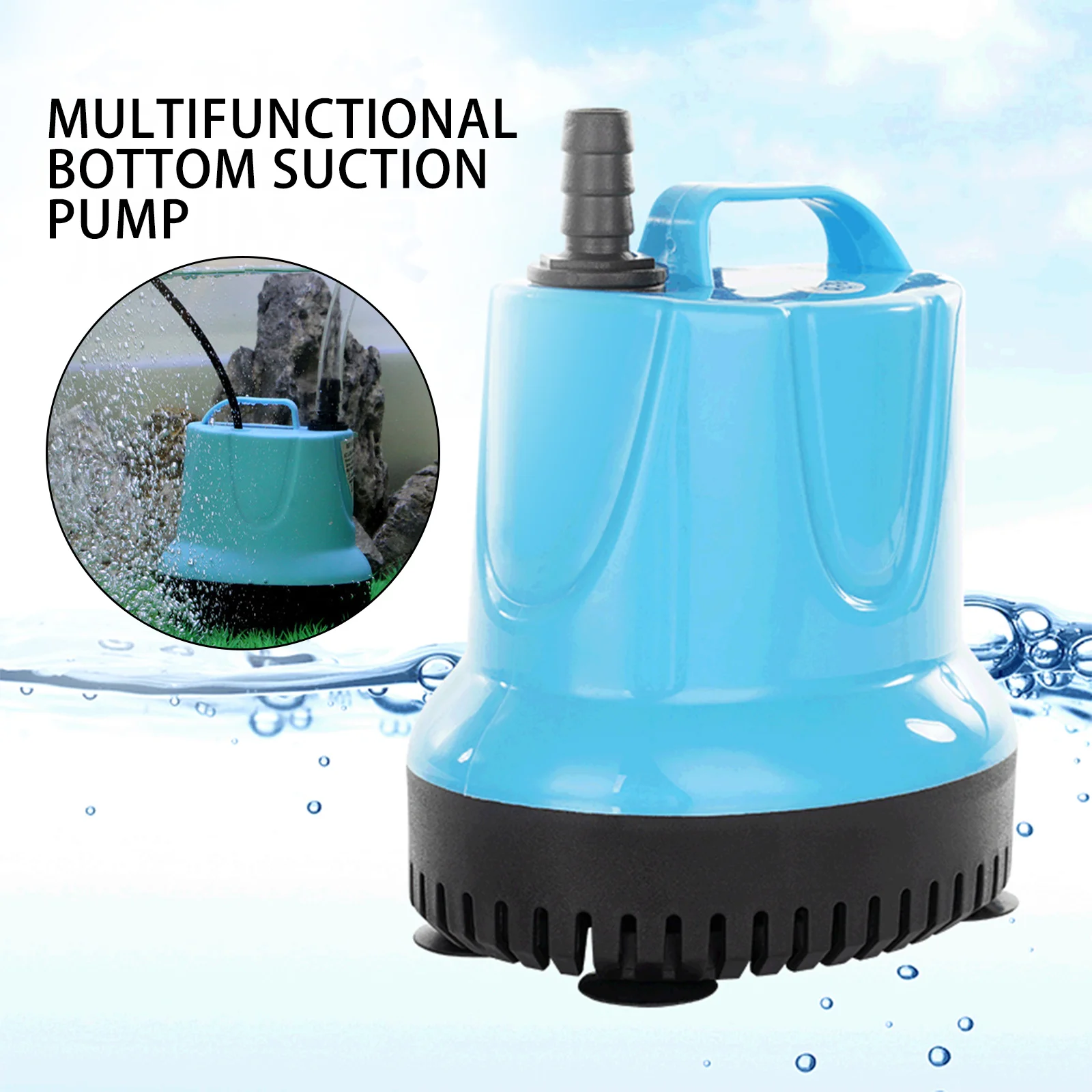 5/15/55W 400-2800L/H Submersible Pump 220V Aquarium Fish Pond Water Tank Outlet Temperature Control Cleaning Submersible Pump
5/15/55W 400-2800L/H Submersible Pump 220V Aquarium Fish Pond Water Tank Outlet Temperature Control Cleaning Submersible Pump