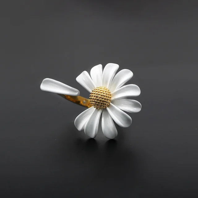 Korean Style Cute Small Daisy Flower Rings for Women Girls Sweet Statement Asymmetrical Sunflower Open Ring Party Jewelry Gifts
Korean Style Cute Small Daisy Flower Rings for Women Girls Sweet Statement Asymmetrical Sunflower Open Ring Party Jewelry Gifts