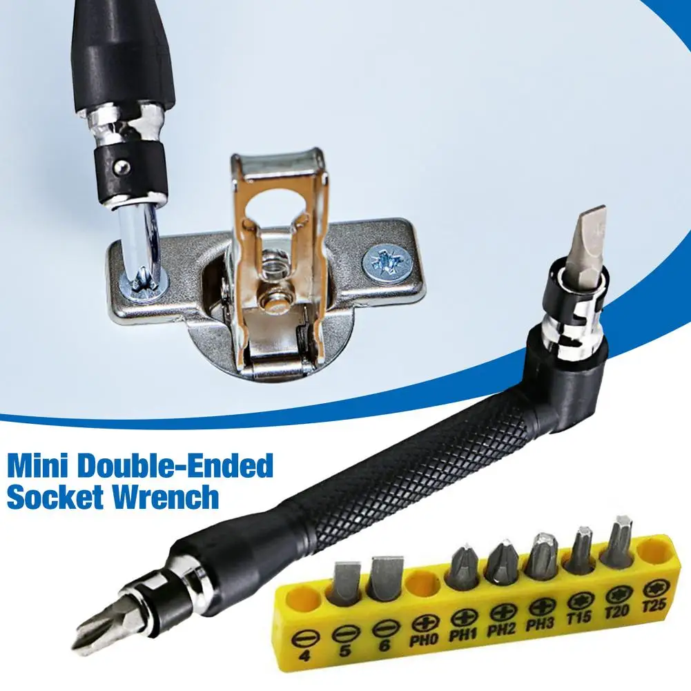 Screwdriver Head Post Handle Double-Ended Socket Wrench Mini Screwdriver With Head Extension Auto Car Accessories
Screwdriver Head Post Handle Double-Ended Socket Wrench Mini Screwdriver With Head Extension Auto Car Accessories