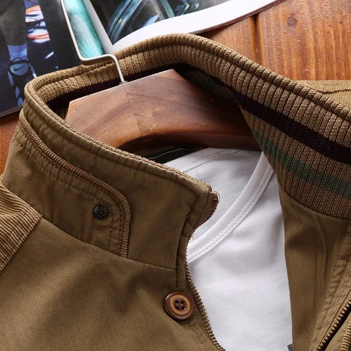 Men 's Coat 2021 Spring And Autumn New Youth Stand Collar Long Sleeve Cardigan Top
Men 's Coat 2021 Spring And Autumn New Youth Stand Collar Long Sleeve Cardigan Top