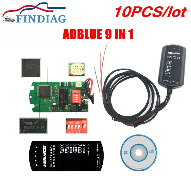Эмулятор Adblue Truck 9 в 1, универсальный эмулятор Adblue для мульти-грузовиков, 8 в 1, диагностический инструмент, 10 шт.
Эмулятор Adblue Truck 9 в 1, универсальный эмулятор Adblue для мульти-грузовиков, 8 в 1, диагностический инструмент, 10 шт.