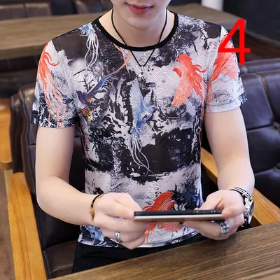 s simple short-sleeved men's round neck white T-shirt cotton casual half sleeve summer
s simple short-sleeved men's round neck white T-shirt cotton casual half sleeve summer