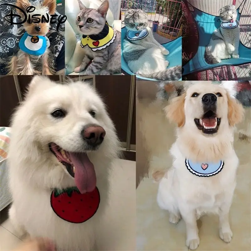 Disney fashion cute cartoon bib accessories pet triangle scarf simple and comfortable size pet decoration
Disney fashion cute cartoon bib accessories pet triangle scarf simple and comfortable size pet decoration