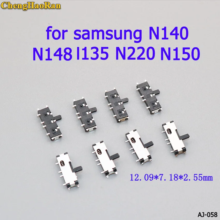 ChengHaoRan для Samsung N140 N148 N150 I135 N220 сброс маленький переключатель 8 футов боковой слайд