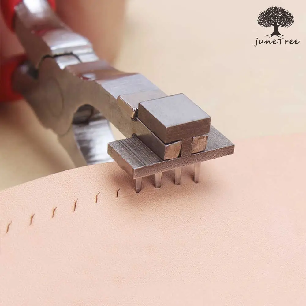 Silent Pliers Diamond Sewing Stitching Chisel Prick handmade DIY Leather Craft Tools Hole Punches Stitching Tool 2+4 tooth 4mm
Silent Pliers Diamond Sewing Stitching Chisel Prick handmade DIY Leather Craft Tools Hole Punches Stitching Tool 2+4 tooth 4mm