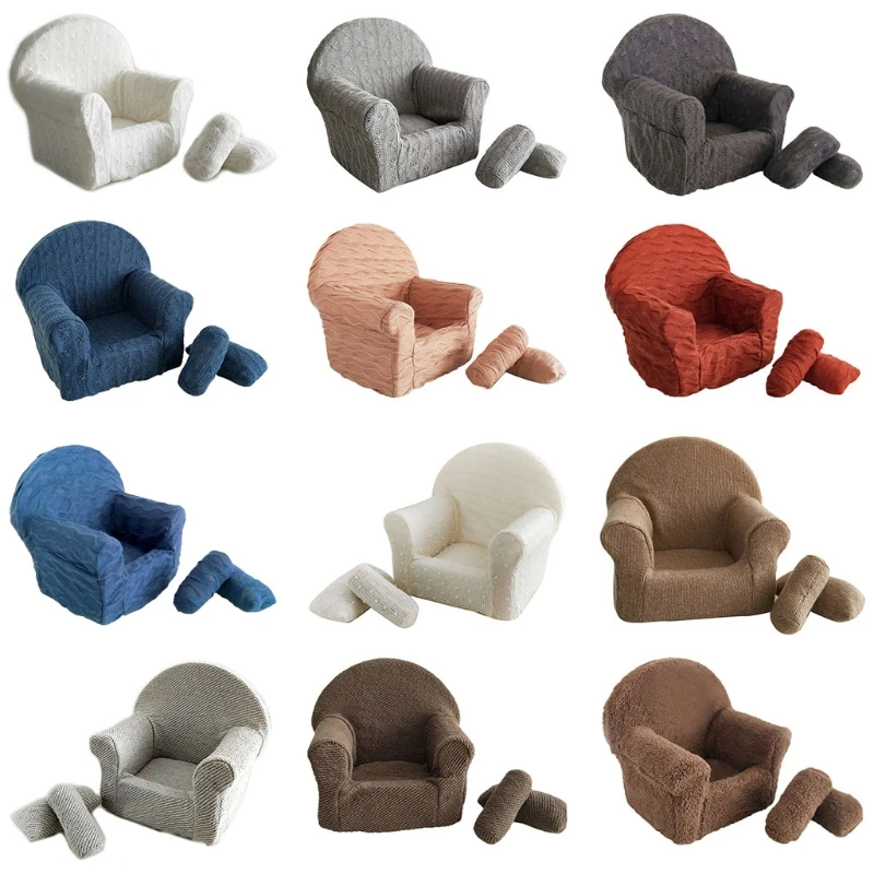 HX5D 3 Pcs/set Newborn Baby Posing Mini Sofa Arm Chair Pillow Infant Photography Prop
HX5D 3 Pcs/set Newborn Baby Posing Mini Sofa Arm Chair Pillow Infant Photography Prop