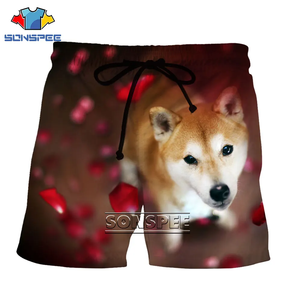 SONSPEE 3D Animal Shiba Inu Cute Printed Beach Shorts Summer Men's Casual Sports Trend Shorts Oversized Loose Outer Wear Shorts
SONSPEE 3D Animal Shiba Inu Cute Printed Beach Shorts Summer Men's Casual Sports Trend Shorts Oversized Loose Outer Wear Shorts