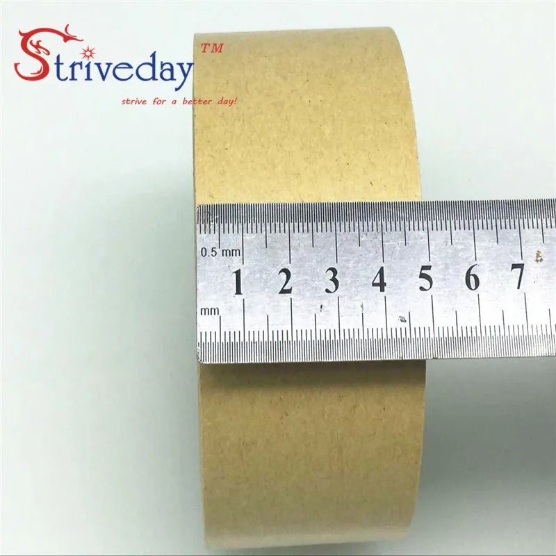 5pcs/lot 50mm wide 25 meters long Water free kraft paper tape photo frame tapes sealing tape leather belt high viscosity DIY
5pcs/lot 50mm wide 25 meters long Water free kraft paper tape photo frame tapes sealing tape leather belt high viscosity DIY