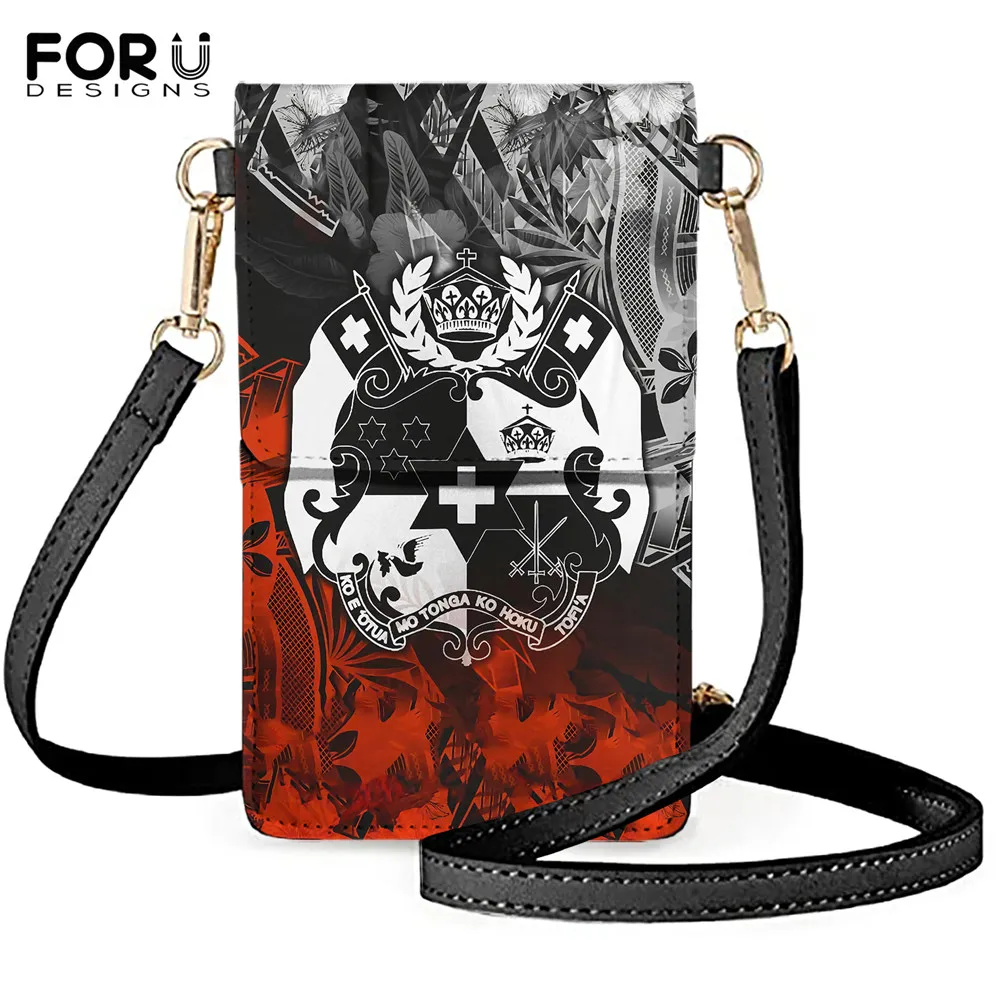FORUDESIGNS Transparent Touch Screen Mobile Phone Bag for Women's Polynesian Tribe And Tonga Print Ladies PU Shoulder Bags Bolsa
FORUDESIGNS Transparent Touch Screen Mobile Phone Bag for Women's Polynesian Tribe And Tonga Print Ladies PU Shoulder Bags Bolsa