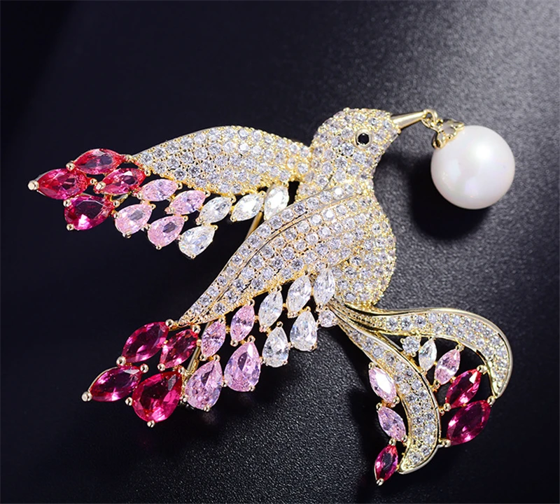 2023 New Fashion Lovely Bird Luxury AAA Zircon Brooches for Women Men Dress Coat Accessories Pins Animal Jewelry Party Gifts
2023 New Fashion Lovely Bird Luxury AAA Zircon Brooches for Women Men Dress Coat Accessories Pins Animal Jewelry Party Gifts
