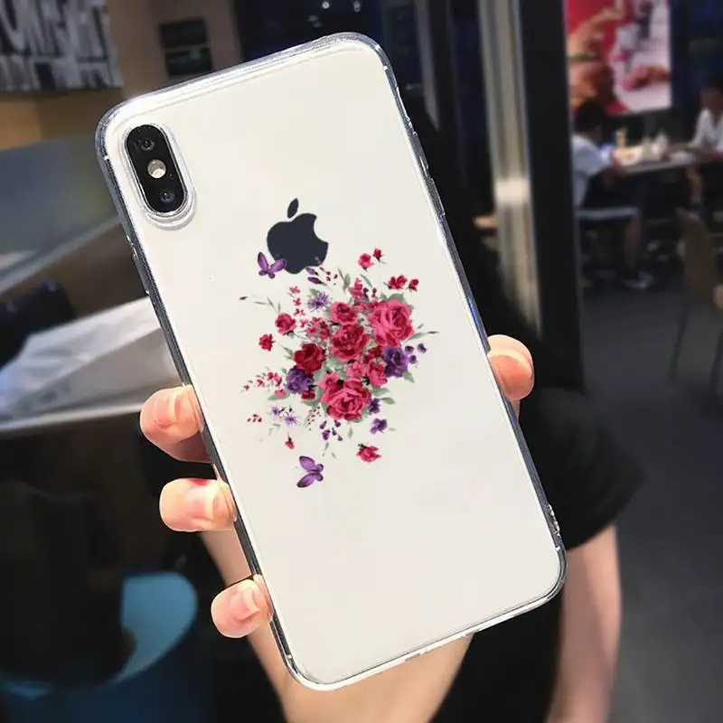 Flower Aesthetic art Phone Case Transparent soft For iphone 5 6 7 8 11 12 s c se plus mini x xs xr pro max cover shell funda
Flower Aesthetic art Phone Case Transparent soft For iphone 5 6 7 8 11 12 s c se plus mini x xs xr pro max cover shell funda