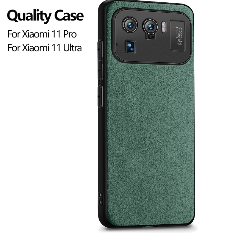 Роскошный чехол-накладка с алькантарой для Xiaomi 11, ультравысококачественный защитный чехол для телефона в деловом стиле для Xiaomi 11 Pro
Роскошный чехол-накладка с алькантарой для Xiaomi 11, ультравысококачественный защитный чехол для телефона в деловом стиле для Xiaomi 11 Pro