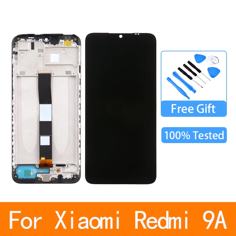 ЖК-дисплей с рамкой для Xiaomi Redmi 9A 9AT 9I, сенсорный экран с дигитайзером для Redmi 9C, M2006C3LG, LI, LC, L, MG, MT, MNG LCD
ЖК-дисплей с рамкой для Xiaomi Redmi 9A 9AT 9I, сенсорный экран с дигитайзером для Redmi 9C, M2006C3LG, LI, LC, L, MG, MT, MNG LCD