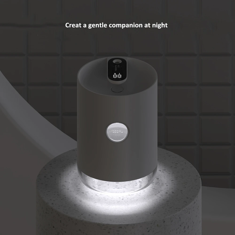 Home Air Humidifier 1L 3000mAh Portable Wireless USB Aroma Water Mist Diffuser Battery Life Show Aromatherapy Humidificador
Home Air Humidifier 1L 3000mAh Portable Wireless USB Aroma Water Mist Diffuser Battery Life Show Aromatherapy Humidificador