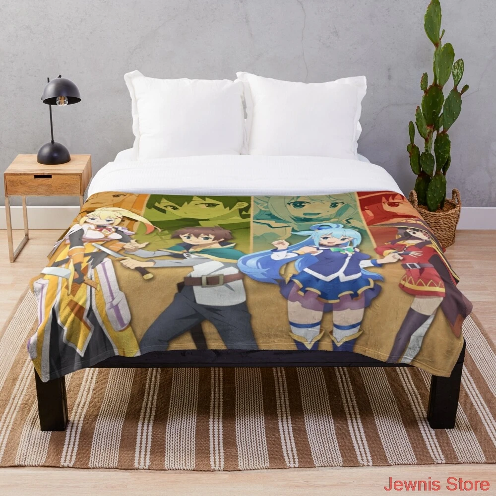 Konosuba 2 Decke Weiche Warme Korallen Fleece Decke Blatt Bettdecke Sofa Werfen Licht Dünne Mechanische Waschen Flanell Decken
Konosuba 2 Decke Weiche Warme Korallen Fleece Decke Blatt Bettdecke Sofa Werfen Licht Dünne Mechanische Waschen Flanell Decken