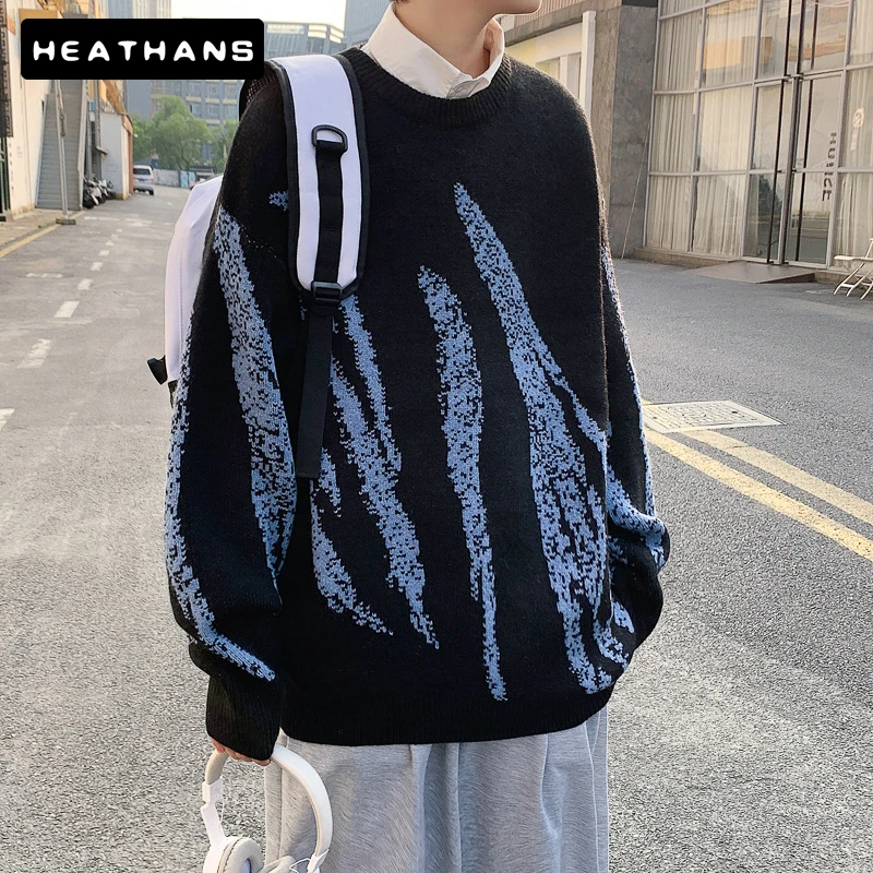 Autumn Winter Couples Sweaters Casual Sweater Youth Male Loose Knit Sweater O-Neck Pullover Long Sleeve Coat Men Women Knitwears
Autumn Winter Couples Sweaters Casual Sweater Youth Male Loose Knit Sweater O-Neck Pullover Long Sleeve Coat Men Women Knitwears