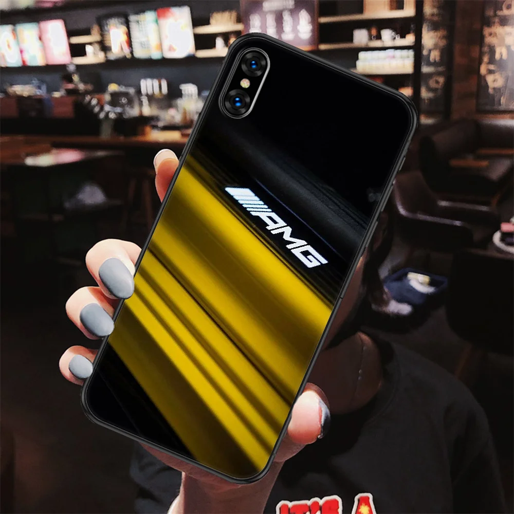 Luxury AMGe Sport Car Phone Case Cover Hull For iphone 5 5s se 2 6 6s 7 8 12 mini plus X XS XR 11 PRO MAX black silicone
Luxury AMGe Sport Car Phone Case Cover Hull For iphone 5 5s se 2 6 6s 7 8 12 mini plus X XS XR 11 PRO MAX black silicone