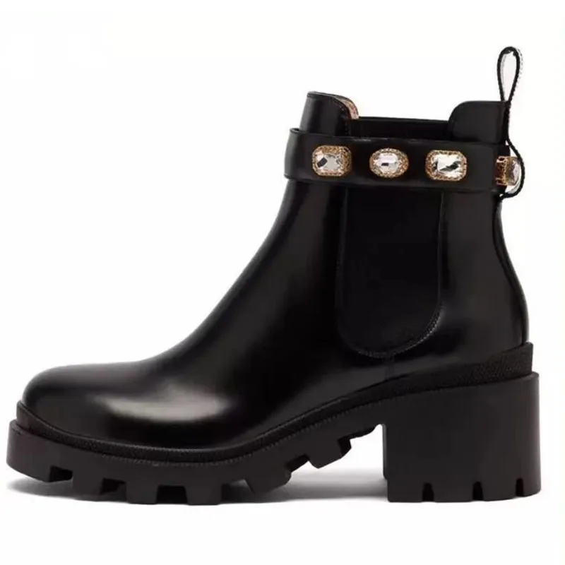 Брендовые женские ботильоны, кожаные ботинки челси с пряжкой и кристаллами, модельные мотоциклетные ботинки на платформе и высоком массивн...
Брендовые женские ботильоны, кожаные ботинки челси с пряжкой и кристаллами, модельные мотоциклетные ботинки на платформе и высоком массивн...