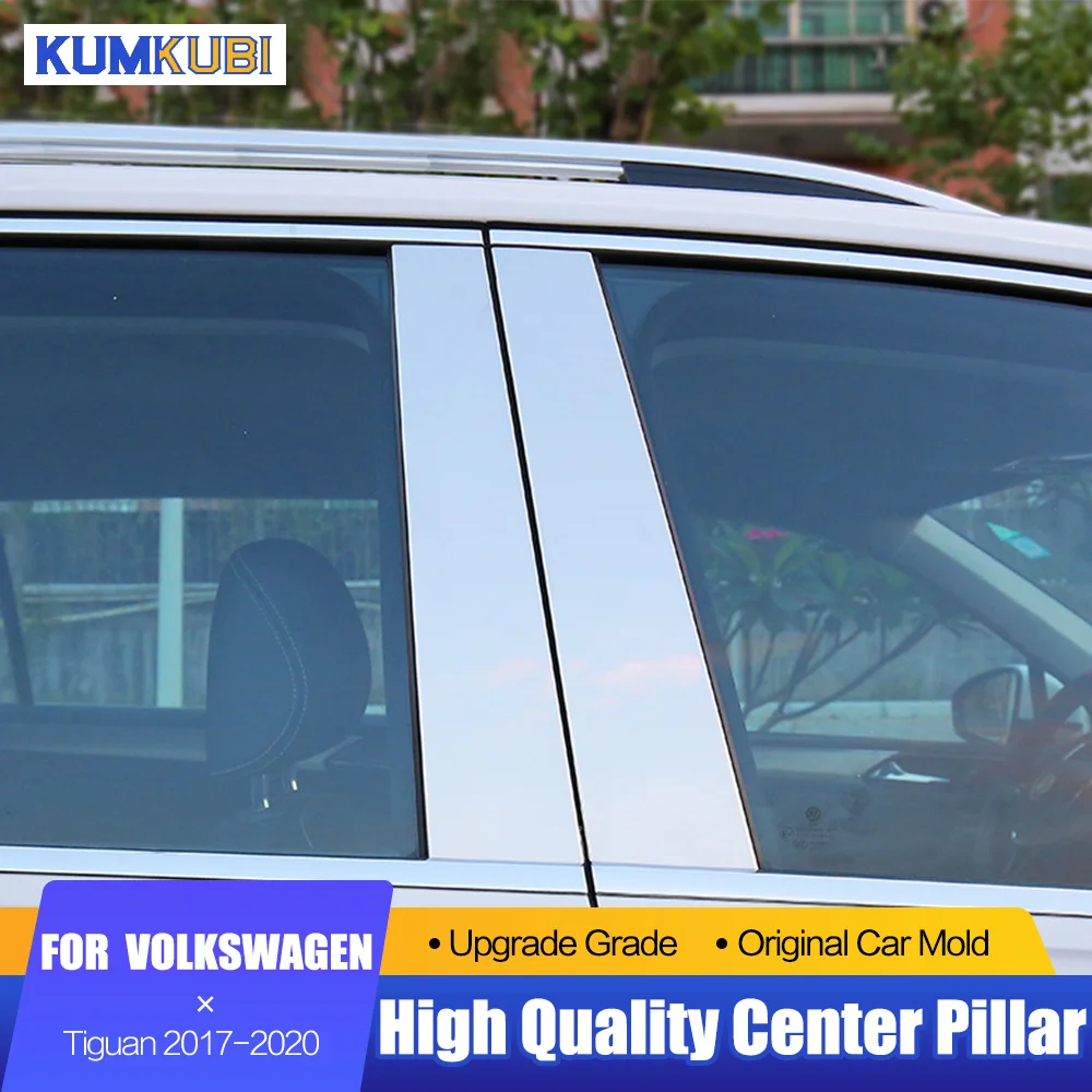 Стайлинг автомобиля KUMIKUBI, 12 шт./комплект, центральный столб из нержавеющей стали B + C, отделка окна, украшение, подходит для Volkswagen Tiguan 2017-2020
Стайлинг автомобиля KUMIKUBI, 12 шт./комплект, центральный столб из нержавеющей стали B + C, отделка окна, украшение, подходит для Volkswagen Tiguan 2017-2020