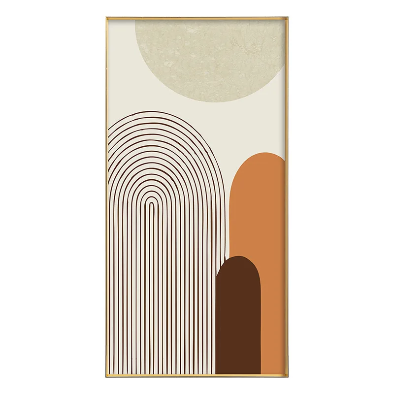 Porch painting vertical corridor decoration mural large floor painting of Nordic Abstract living room
Porch painting vertical corridor decoration mural large floor painting of Nordic Abstract living room