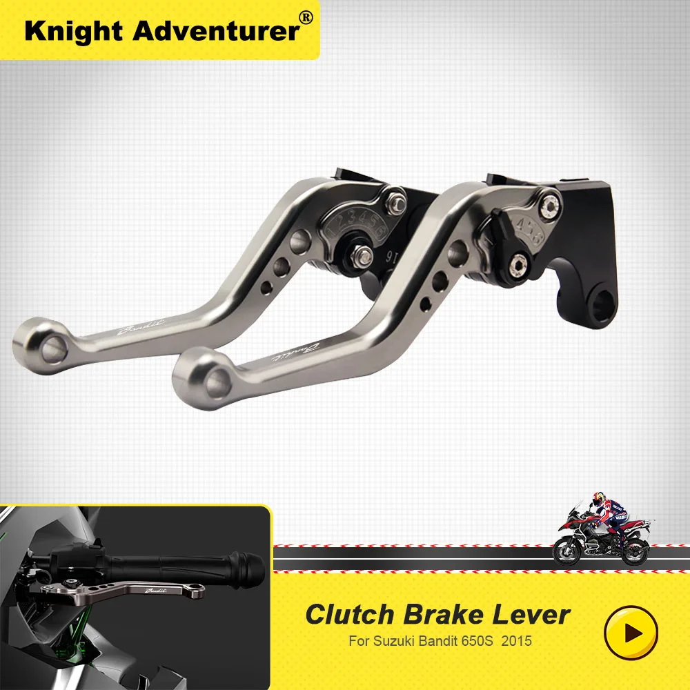 For Suzuki Bandit GSF650BANDIT 2015 Motorcycle Accessories Levers Motorbike Brake Clutch Lever Adjustable LOGO Bandit
For Suzuki Bandit GSF650BANDIT 2015 Motorcycle Accessories Levers Motorbike Brake Clutch Lever Adjustable LOGO Bandit